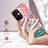 Silicone Candy Rubber Gel Fashionable Pattern Soft Case Cover Y03B for Oppo K11x 5G