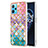 Silicone Candy Rubber Gel Fashionable Pattern Soft Case Cover Y03B for Realme 9 4G Colorful