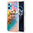 Silicone Candy Rubber Gel Fashionable Pattern Soft Case Cover Y03B for Realme 9 4G Mixed