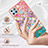 Silicone Candy Rubber Gel Fashionable Pattern Soft Case Cover Y03B for Realme C21Y