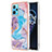 Silicone Candy Rubber Gel Fashionable Pattern Soft Case Cover Y03B for Realme Q5 5G