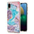 Silicone Candy Rubber Gel Fashionable Pattern Soft Case Cover Y03B for Samsung Galaxy A02