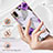Silicone Candy Rubber Gel Fashionable Pattern Soft Case Cover Y03B for Samsung Galaxy A02