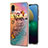 Silicone Candy Rubber Gel Fashionable Pattern Soft Case Cover Y03B for Samsung Galaxy A02 Mixed