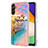 Silicone Candy Rubber Gel Fashionable Pattern Soft Case Cover Y03B for Samsung Galaxy A04s Mixed