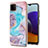 Silicone Candy Rubber Gel Fashionable Pattern Soft Case Cover Y03B for Samsung Galaxy A22 5G