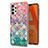 Silicone Candy Rubber Gel Fashionable Pattern Soft Case Cover Y03B for Samsung Galaxy A32 4G