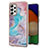 Silicone Candy Rubber Gel Fashionable Pattern Soft Case Cover Y03B for Samsung Galaxy A52 5G