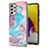 Silicone Candy Rubber Gel Fashionable Pattern Soft Case Cover Y03B for Samsung Galaxy A72 5G