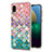 Silicone Candy Rubber Gel Fashionable Pattern Soft Case Cover Y03B for Samsung Galaxy M02