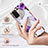 Silicone Candy Rubber Gel Fashionable Pattern Soft Case Cover Y03B for Samsung Galaxy M02s