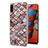 Silicone Candy Rubber Gel Fashionable Pattern Soft Case Cover Y03B for Samsung Galaxy M11 Brown