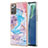 Silicone Candy Rubber Gel Fashionable Pattern Soft Case Cover Y03B for Samsung Galaxy Note 20 5G