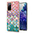 Silicone Candy Rubber Gel Fashionable Pattern Soft Case Cover Y03B for Samsung Galaxy S20 FE (2022) 5G