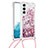 Silicone Candy Rubber Gel Fashionable Pattern Soft Case Cover Y03B for Samsung Galaxy S21 FE 5G Rose Gold