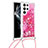 Silicone Candy Rubber Gel Fashionable Pattern Soft Case Cover Y03B for Samsung Galaxy S21 Ultra 5G