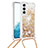 Silicone Candy Rubber Gel Fashionable Pattern Soft Case Cover Y03B for Samsung Galaxy S22 5G