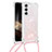 Silicone Candy Rubber Gel Fashionable Pattern Soft Case Cover Y03B for Samsung Galaxy S24 Plus 5G