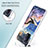 Silicone Candy Rubber Gel Fashionable Pattern Soft Case Cover Y04B for Oppo A54 5G