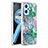 Silicone Candy Rubber Gel Fashionable Pattern Soft Case Cover Y04B for Oppo A96 4G