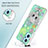 Silicone Candy Rubber Gel Fashionable Pattern Soft Case Cover Y04B for Oppo K10 4G