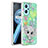 Silicone Candy Rubber Gel Fashionable Pattern Soft Case Cover Y04B for Oppo K10 4G Colorful