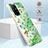 Silicone Candy Rubber Gel Fashionable Pattern Soft Case Cover Y04B for Oppo Reno5 Lite