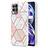 Silicone Candy Rubber Gel Fashionable Pattern Soft Case Cover Y04B for Realme 8i