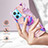 Silicone Candy Rubber Gel Fashionable Pattern Soft Case Cover Y04B for Realme Q5 5G