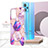 Silicone Candy Rubber Gel Fashionable Pattern Soft Case Cover Y04B for Realme Q5 5G