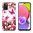 Silicone Candy Rubber Gel Fashionable Pattern Soft Case Cover Y04B for Samsung Galaxy A02s Red