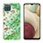 Silicone Candy Rubber Gel Fashionable Pattern Soft Case Cover Y04B for Samsung Galaxy A12 5G Matcha Green