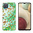 Silicone Candy Rubber Gel Fashionable Pattern Soft Case Cover Y04B for Samsung Galaxy A12 Nacho Matcha Green