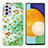Silicone Candy Rubber Gel Fashionable Pattern Soft Case Cover Y04B for Samsung Galaxy A13 4G Matcha Green