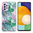 Silicone Candy Rubber Gel Fashionable Pattern Soft Case Cover Y04B for Samsung Galaxy A73 5G Green