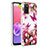 Silicone Candy Rubber Gel Fashionable Pattern Soft Case Cover Y04B for Samsung Galaxy M02s