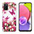 Silicone Candy Rubber Gel Fashionable Pattern Soft Case Cover Y04B for Samsung Galaxy M02s Red