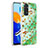 Silicone Candy Rubber Gel Fashionable Pattern Soft Case Cover Y04B for Xiaomi Redmi Note 11S 4G Green