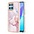 Silicone Candy Rubber Gel Fashionable Pattern Soft Case Cover Y05B for Huawei Honor 70 Lite 5G Pink