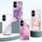 Silicone Candy Rubber Gel Fashionable Pattern Soft Case Cover Y05B for Huawei Honor X7