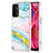 Silicone Candy Rubber Gel Fashionable Pattern Soft Case Cover Y05B for Oppo A74 5G