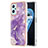 Silicone Candy Rubber Gel Fashionable Pattern Soft Case Cover Y05B for Oppo A96 4G