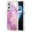 Silicone Candy Rubber Gel Fashionable Pattern Soft Case Cover Y05B for Oppo A96 4G