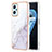 Silicone Candy Rubber Gel Fashionable Pattern Soft Case Cover Y05B for Oppo A96 4G