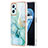 Silicone Candy Rubber Gel Fashionable Pattern Soft Case Cover Y05B for Oppo A96 4G