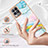 Silicone Candy Rubber Gel Fashionable Pattern Soft Case Cover Y05B for Realme 8i