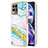 Silicone Candy Rubber Gel Fashionable Pattern Soft Case Cover Y05B for Realme Narzo 50 4G