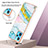 Silicone Candy Rubber Gel Fashionable Pattern Soft Case Cover Y05B for Realme V25 5G