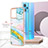 Silicone Candy Rubber Gel Fashionable Pattern Soft Case Cover Y05B for Realme V25 5G