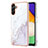 Silicone Candy Rubber Gel Fashionable Pattern Soft Case Cover Y05B for Samsung Galaxy A04s White